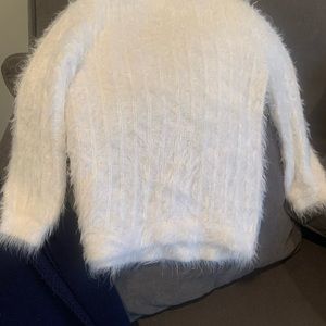 Girls white sweater by Zara size 7
